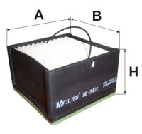 как выглядит m-filter фильтр топливный de3401 на фото
