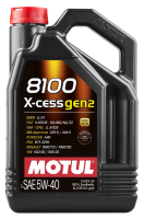 как выглядит масло моторное motul 8100 x-cess 5w40 gen2 4л на фото