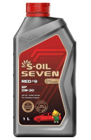 как выглядит масло моторное s-oil 7 red #9 sp 5w30 1л на фото