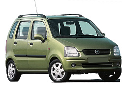 Opel Agila 1 поколение, вкл.рестайлинг (A) 2000-2007